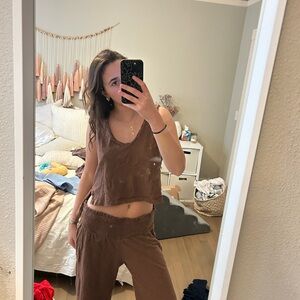 Free People Brown Set